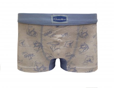 Gasolino boxerky chlapecké žraloci 3170 světle modré